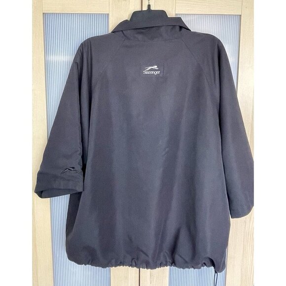Slazenger Wind & Rain Resistant Golf Jacket Large Windbreaker Top Pullover - Picture 4 of 5